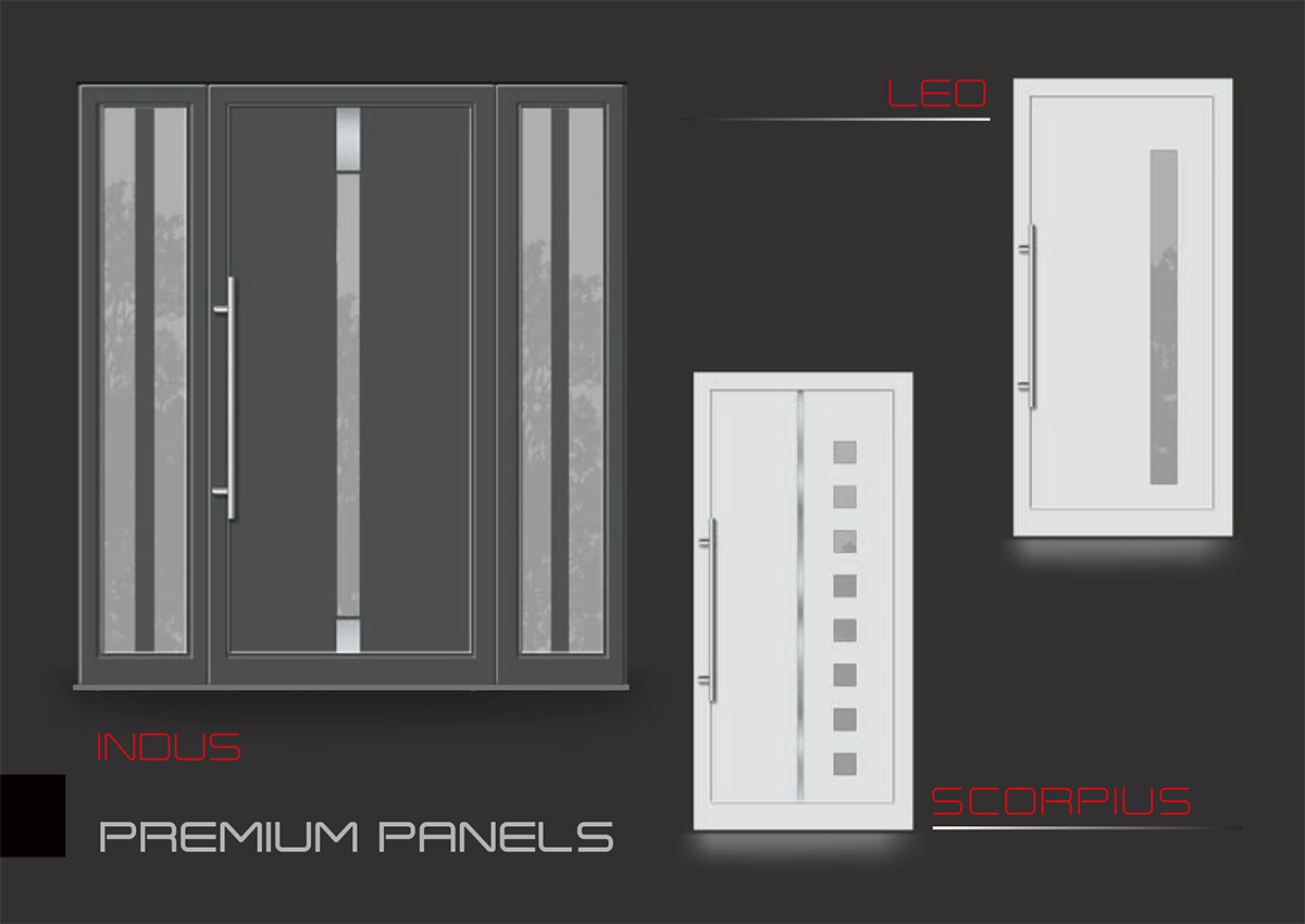 indus leo scorpius prémium ajtópanel
