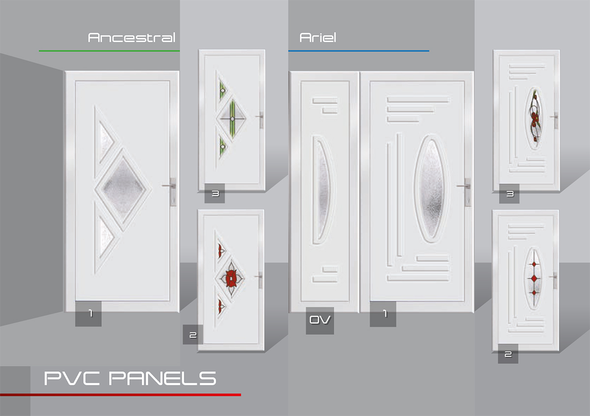 ancestral ariel pvc ajtópanel