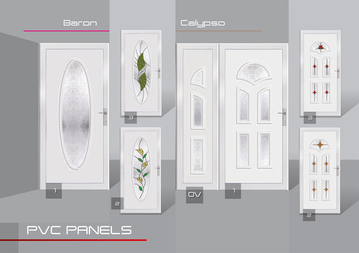baron calypsó pvc ajtópanel